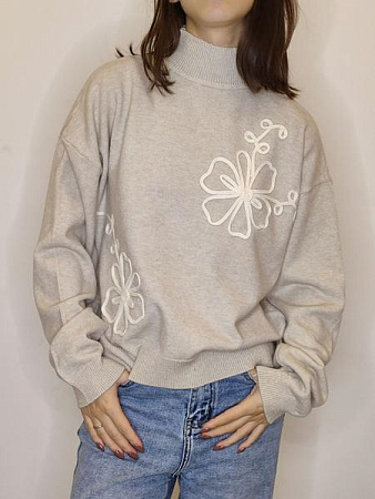 Свитер Kosta 76168  l.grey - делук