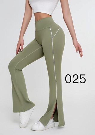 Штаны Спорт Newjeans J0025 olive - делук