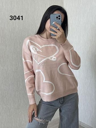 Свитер Fsn 3041 l.beige - делук