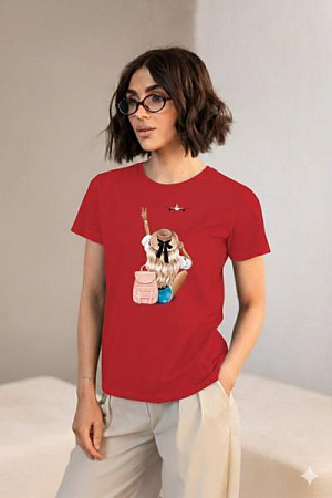 Футболка Iraopt IR157 red - делук