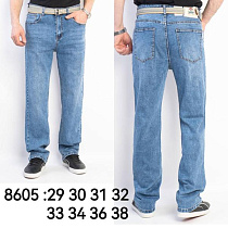 Джинсы God Baron 8605 l.blue - делук