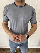 Футболка Nik 56297 grey - делук