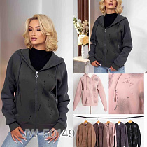 Кофта Спорт Jjf 50149 pink - делук