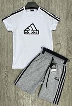 Костюм Mirwear Kids 81-2-0 white-l.grey (9-13) - делук