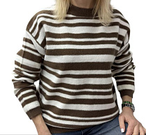 Свитер Modnulya 24042 brown - делук