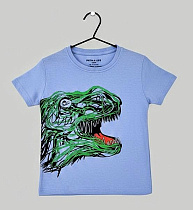 Футболка Dino DN66 l.blue - делук