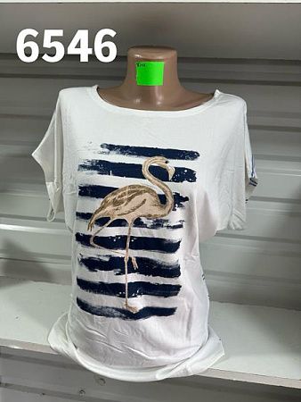 Футболка Gertie 6546 white - делук