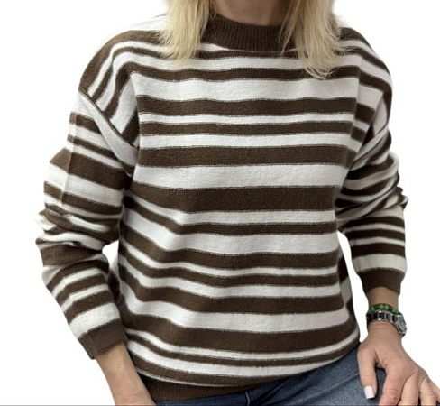 Свитер Modnulya 24042 brown - делук