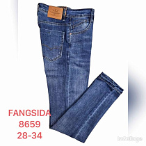 Джинсы Fangsida 8659 blue - делук