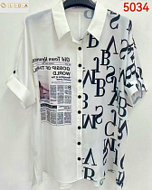 Рубашка Lida 5034 white - делук
