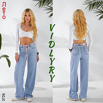 Джинсы Vidlyry 3726 l.blue - делук