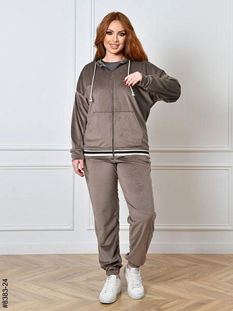 Костюм Спорт Odesaopt 8383-24 beige - делук