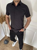 Рубашка Nik 56169 black - делук