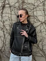 Куртка Legend Group 2497 black - делук