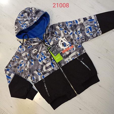 Куртка 21088 black-blue - делук