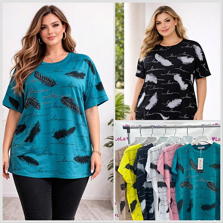 Футболка Lola LL602 mix - делук