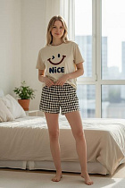 Пижама Trikotag T387 beige - делук