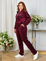 Костюм Спорт Odesaopt 6655-14 wine - делук