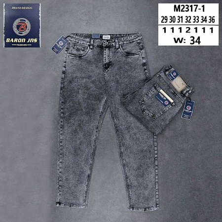 Джинсы Baron Jeans M2327-1 grey - делук