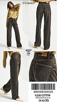 Джинсы Jeans Style 4227-2W5-133 khaki - делук