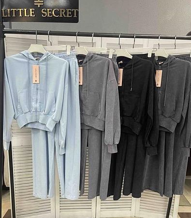 Костюм Спорт Little Secret 400490 d.grey - делук
