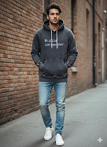 Худи Moranny MR681 d.grey - делук