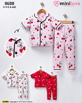 Пижама Meloria 8608 white - делук