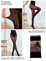 Колготы Корона KW2008-3 black - делук