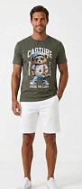 Футболка Malibu2 5474 khaki - делук