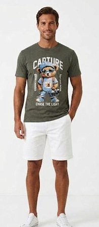 Футболка Malibu2 5474 khaki - делук