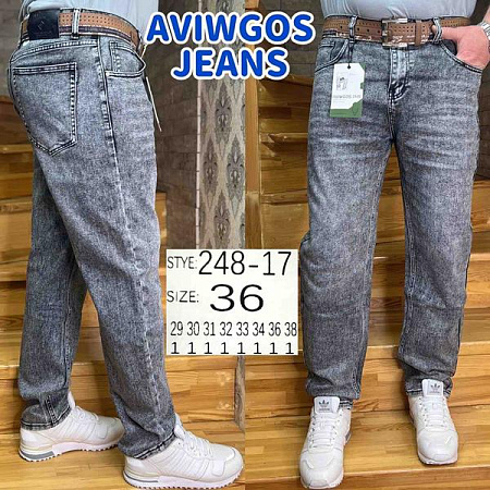 Джинсы Vingvgs 248-17 grey - делук