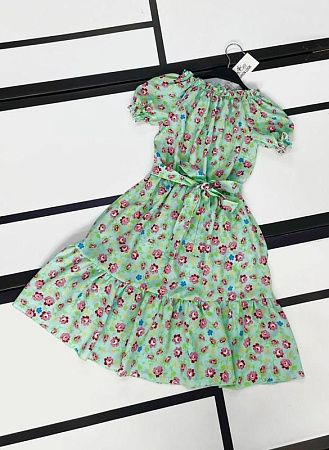 Платье Kosmy 579 green - делук