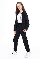 Костюм Спорт Meloria 2174 black - делук