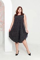 Платье Global ANJ001 black - делук