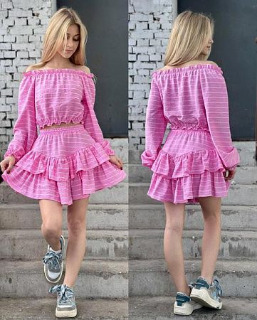 Костюм Karolina KR123 pink - делук