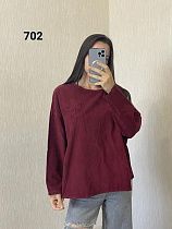 Свитер Fsn 702 wine - делук
