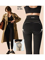 Лосины Hoan K987 black - делук