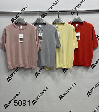 Футболка Met&March 5091 beige - делук