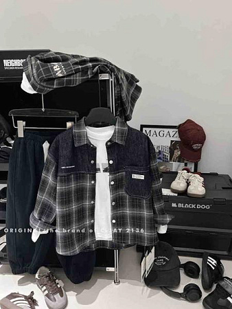 Рубашка Safi 2136 black - делук