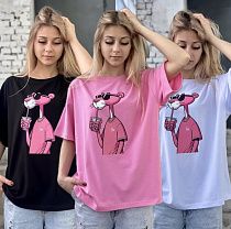 Футболка Karolina KR150 pink - делук