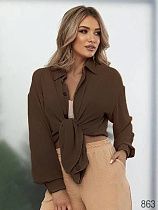 Рубашка Loren 863 khaki - делук