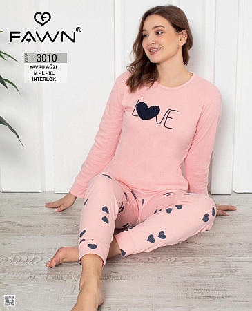 Пижама Trikotag 3010 pink - делук