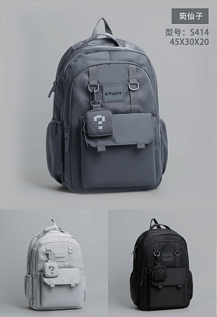 Рюкзак Candy Bags S414 black - делук