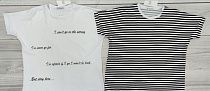 Футболка Annet YT1741 white-black - делук