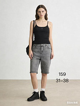 Шорты Newjeans 159 grey - делук