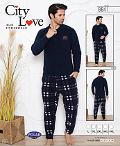 Пижама 4 Seasons 8841 navy - делук