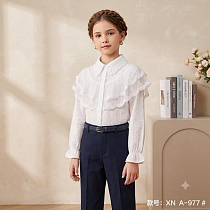 Блузка Фунтик A977 white - делук