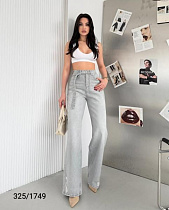 Джинсы Jeans Style 325-1749 l.grey - делук
