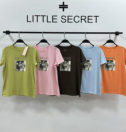 Футболка Little Secret 600074 brown - делук