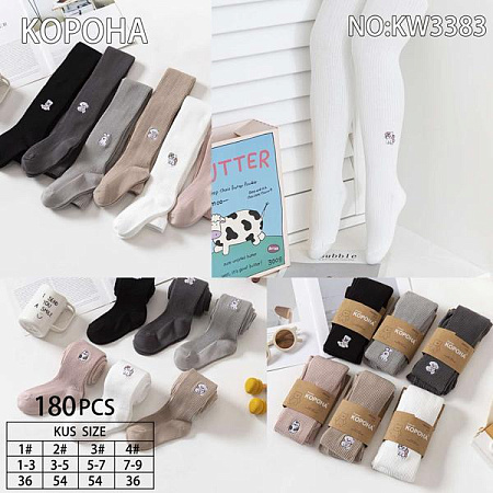 Колготы Корона KW3383 mix(7-9) - делук